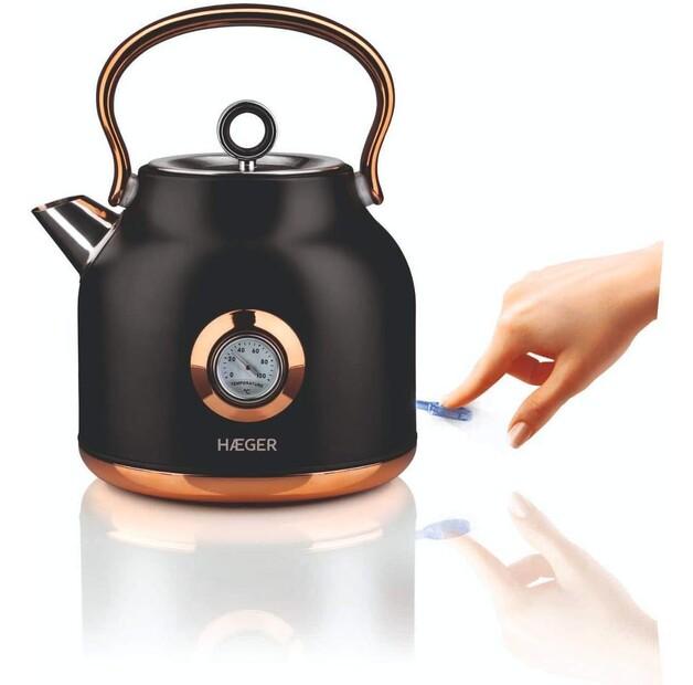 Чайник Haeger Deco black (EK-22B.024A)