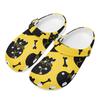 Graphic Printed EVA Clogs Adult Unisex Ventilated Breathable Slip On Casual Shoes Soft Sole Summer Sandals Indoor Outdoor Wear