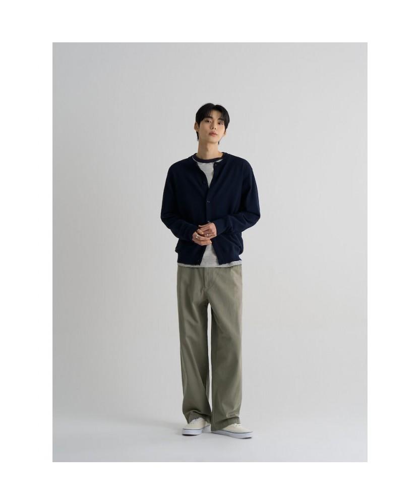 8seconds Garment Dyed Wide Tapered Fit Pants Khaki
