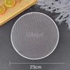 New Semi -Circular/Round Tempura Frying sushi bbq Net Durable Stainless Steel Drying Net Japanese Style Portable Barbecue Net