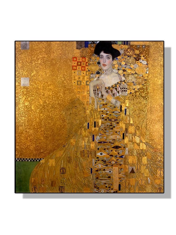 Gustav Klimt słynne obrazy kwiaty plakat z krajobrazem płótno malarstwo klasyczna reprodukcja Wall Art do pokoju Home Decor