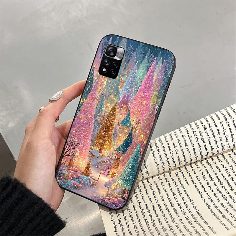 Christmas Tree Ball Funda Phone Case For Xiaomi Redmi note 14 Pro 14 13 12 11 10 Pro 14S 12S 11S Redmi 14C 13C 10