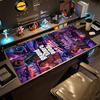 Gta Customized Name Mouse Pad Desk Mat Desktop Mouse Pad Non-Slip Rubber Base Gaming Accessories Ideal Gift for Gamers