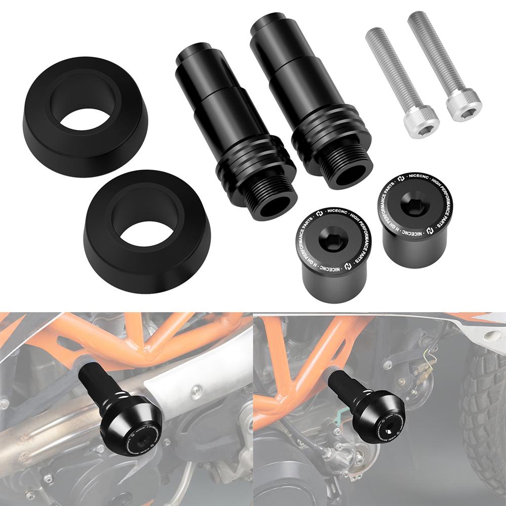 For 22-25 GasGas 700 SM ES Motorcycle Engine Frame Sliders for KTM 690 Enduro/R 690 SMC/R 08-25 Husqvarna 701 SM Enduro 16-2025