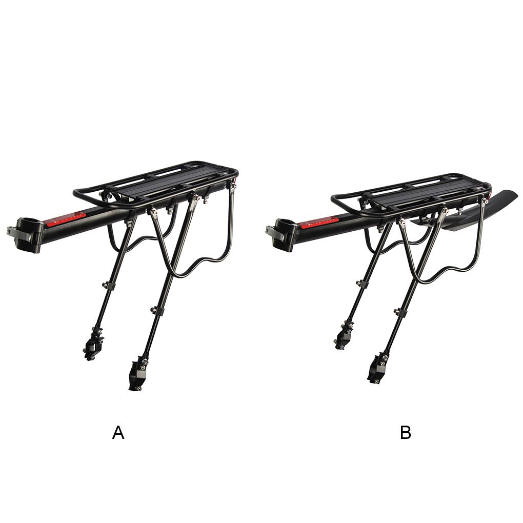 Practical Bike Rear Rack Convenient Bicycle Luggage Rack For Easy Bicycle Luggage Carrier Bike Rack