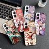 Genshin Impact Anime Soft Phone Case for Xiaomi Poco X5 X6 X7 X8 Pro Max X3 F7 F8 Ultra M8 M7 M6 M5 Redmi 15 15C 14C 13C 12C X4
