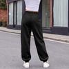 Women's Color Loose Pants Casual Jogger Sweatpants with Tapered