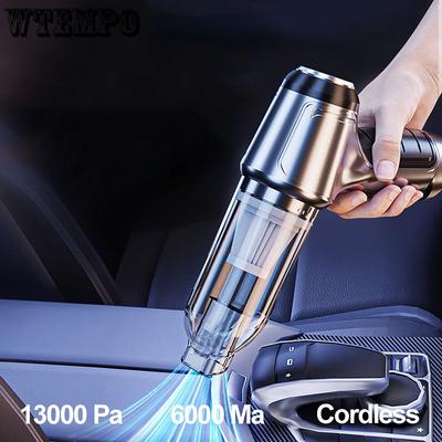 Aspirateur de voiture sans fil 9 000 Pa, mini aspirateur portable pour voiture, maison, bureau, nettoyage du clavier
