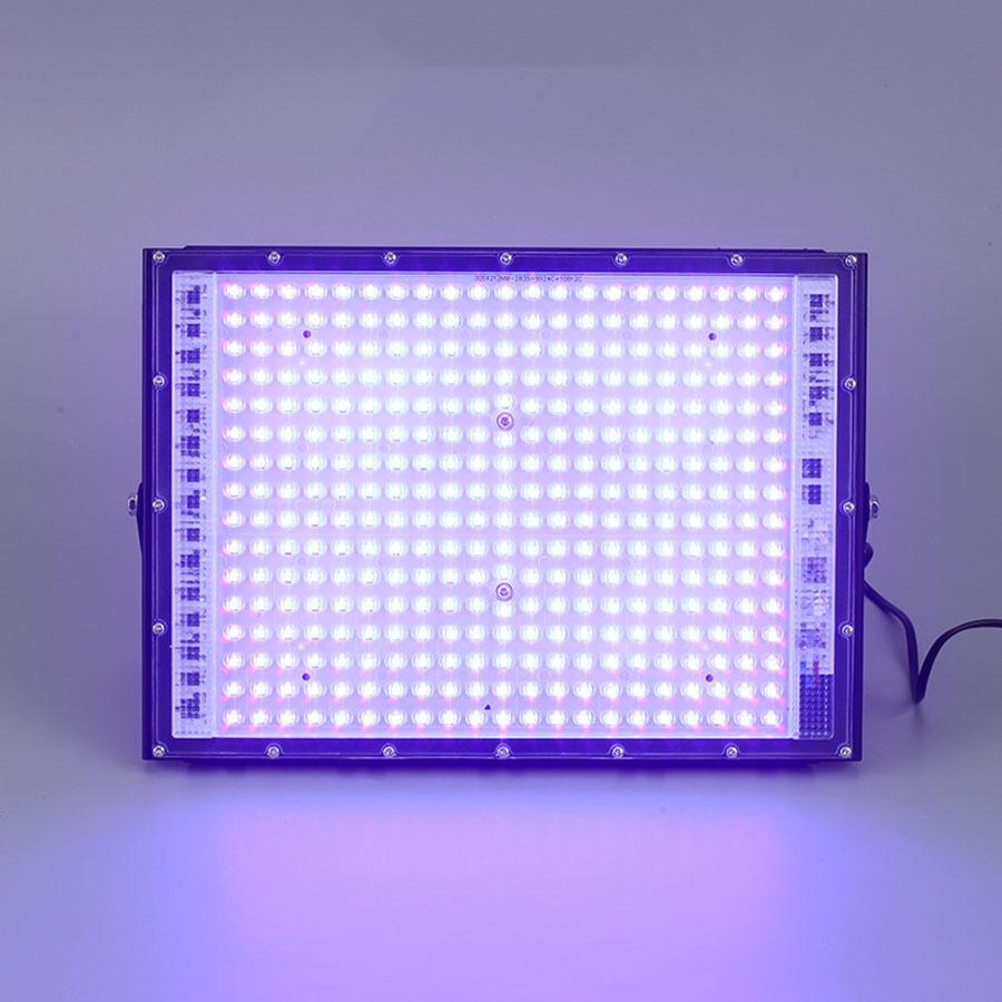 400W Led UV Floodlight 395nm Waterproof UV Blacklight Flood light Ultravilet Lamp Party Stage Fluorescent party Blacklight