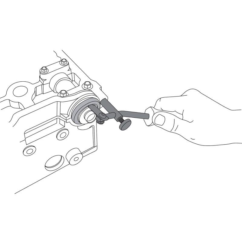 Shaft Type Seal Puller Universal Seal Puller for Most Auto and Motorcycles, Replacement 58430 Seal Puller