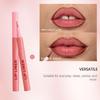 Crayon à lèvres multifonctionnel Stylo rouge à lèvres liquide mat Tasse anti-adhésif Stylo brillant à lèvres Couleur unie Stylo glaçage à lèvres Longue tenue Imperméable Transpiration Maquillage
