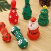 Dog Chew Toys Christmas Pet Dog Squeaky Toy Bite Resistant Puppy Toy Teeth Cleaning Interactive Dog Toys Christmas Gifts For pet