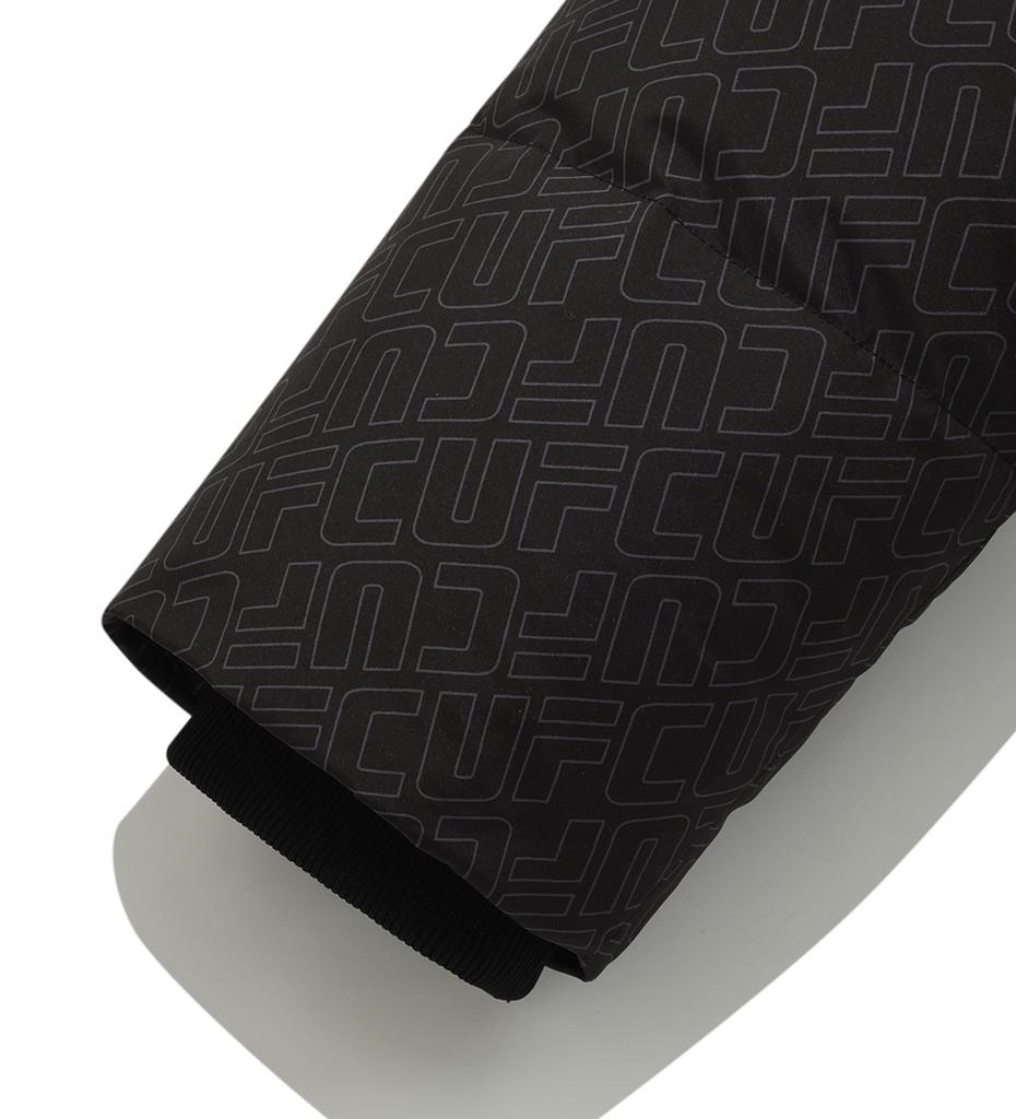 Ufc Sport Ufc Line Monogram Relaxed Fit Down Jumper Black U1Dju4302Bk