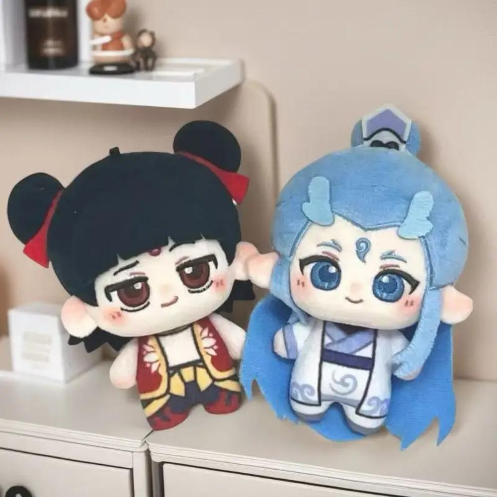Anime Nezha I Bambini Demoni Fanno Ondate nel Mare Peluche Nezha Ciondolo Pupazzo Carino per Regalo di Compleanno dei Bambini 10cm