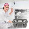 Large Capacity Dishwasher Cutlery Basket for Efficient Organization and Storage Utensils In Home or Commercial Kitchens