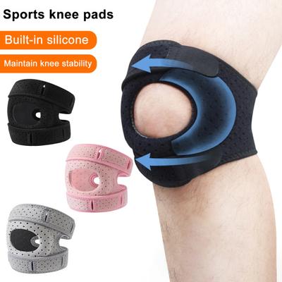 1/2 Peças Joelheiras Esportivas Joelheira Ajustável com Tecnologia de Descompressão Protetor de Suporte de Joelho para Atletas