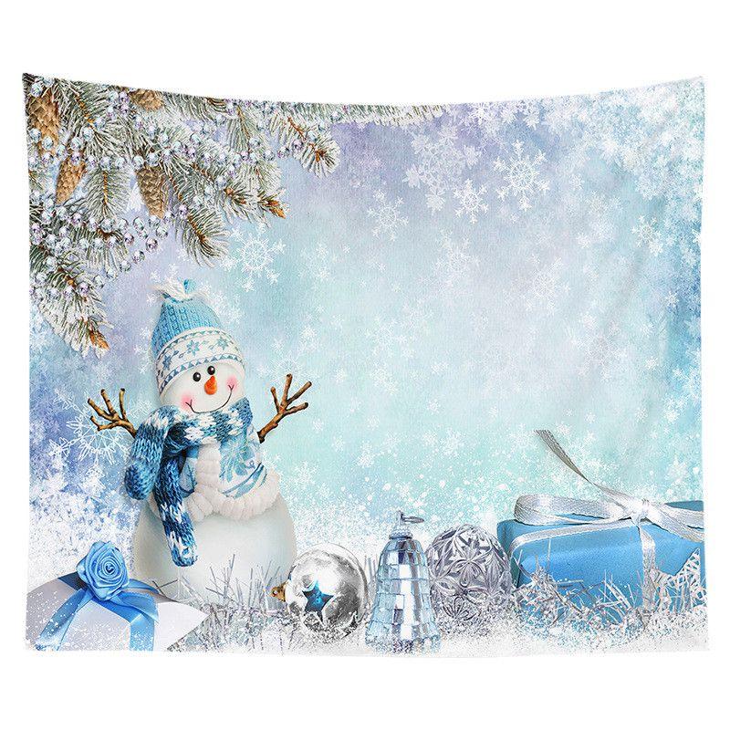Wall Tapestry Christmas Hanging Cloth Background Xmas Home Decoration Tapestry