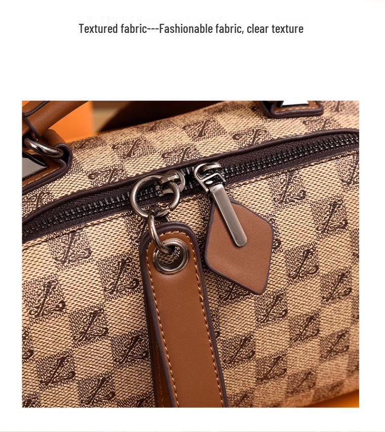 Z Fashion 2024 Women's Boston Handbag: Trendy, Large Capacity, Versatile Crossbody & Shoulder Bag