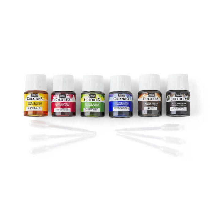 Set of 6 Essential Colorex 20ml Bottles