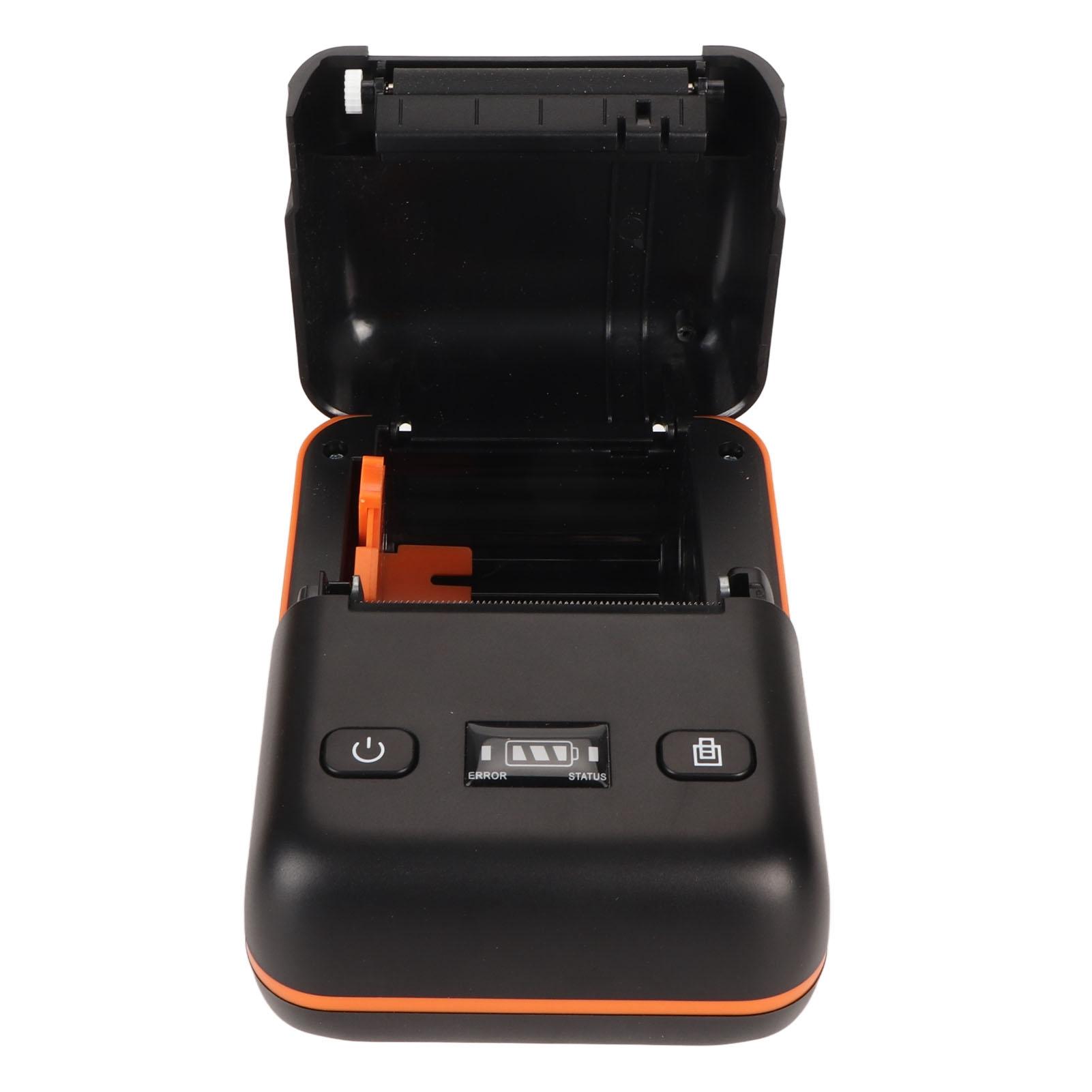 

58 мм термопринтер BT4.2 соединение 50-80 ммс 203DPI тип C автоматический переход в спящий режим пробуждение транспортная этикетка US Plug