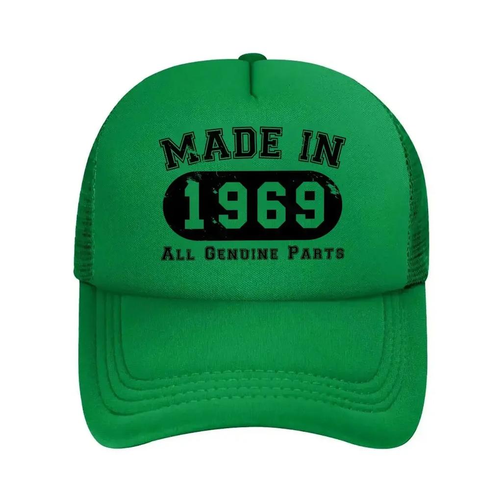 1969 Made Retro - Inspired, Vintage Year Tribute Design Mesh Baseball Cap