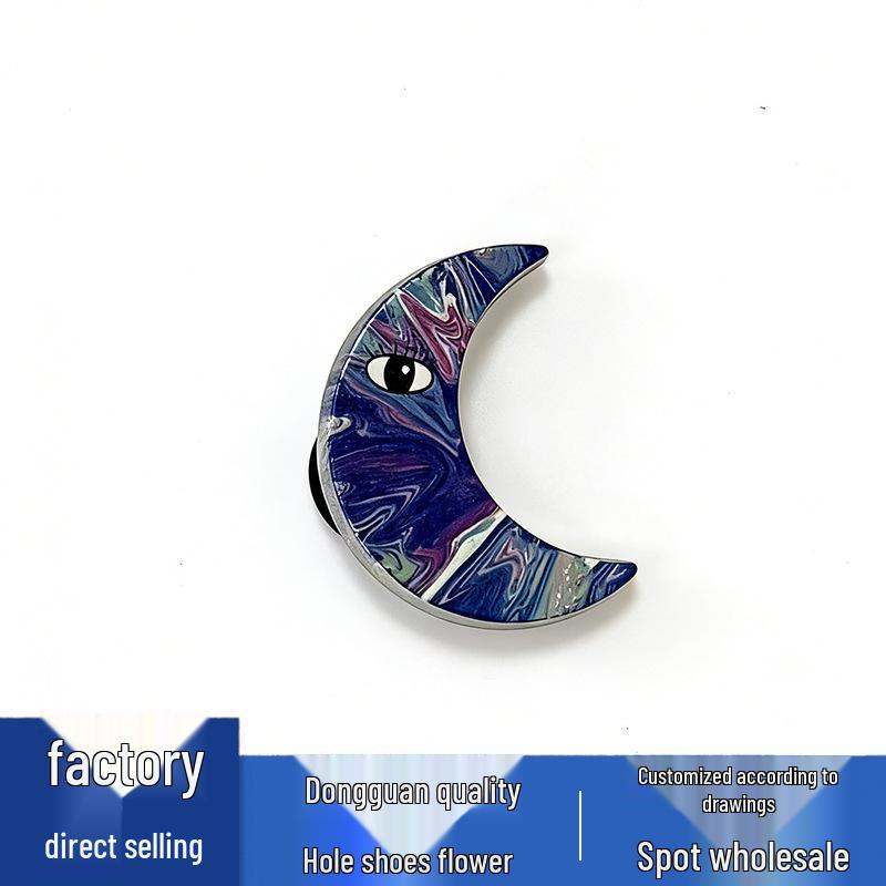Metal Flower Shoe Decoration Buckles for Hole Shoes