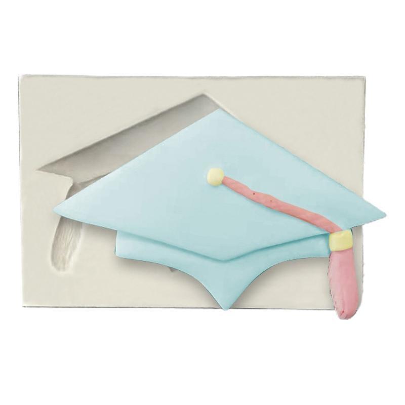 DIY Silikonform mit Abschlussmotto Cupcake Fondant Kuchen Dekorationswerkzeuge