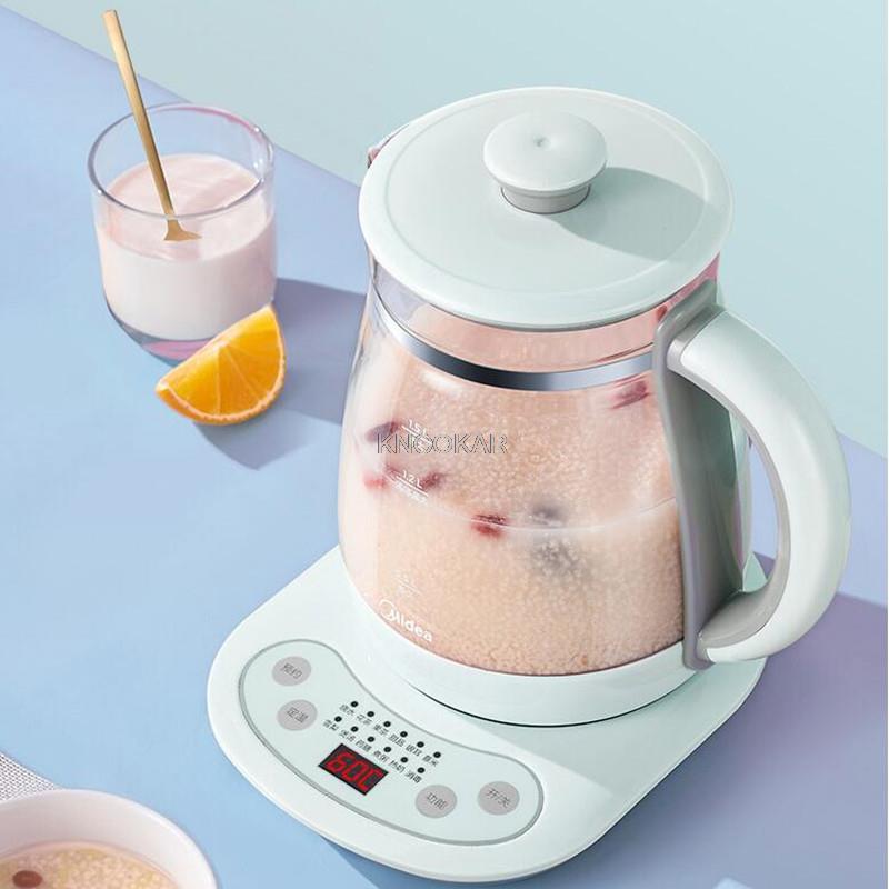 220V 1.5L Household Electric Kettle Automatic Glass Electric Health Preserving Pot Multi Stewing Cooking Machine Multi Cooker