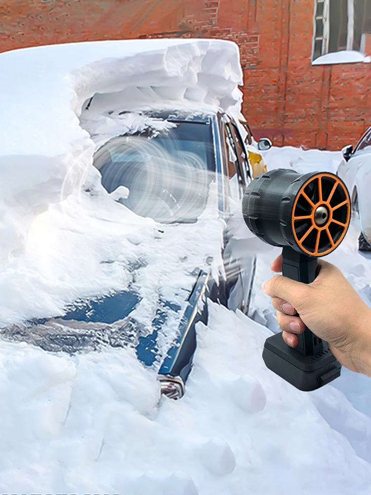 XL Turbo Jet Fan 2200g Thrust Electric Air Duster Rechargeable Portable Super Jet Fan for Dewalt/Makita/Milwaukee 18/21V Battery