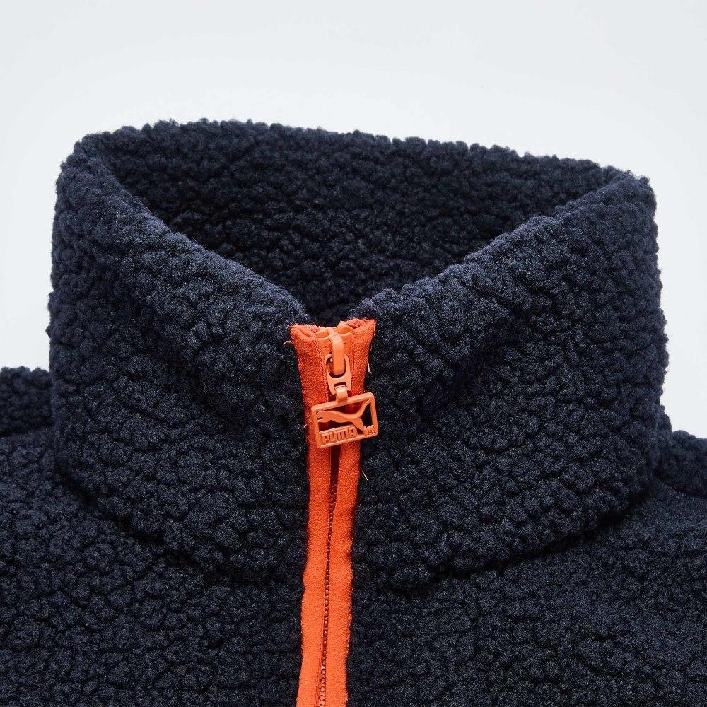 Herrenmantel PUMA FW25 SHERPA FZ Samtgefühl Mantel Herren