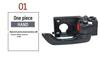 Car Door Interior Handle for Kia (82610-2G000, 82620-2G000) - Fits Left & Right Sides