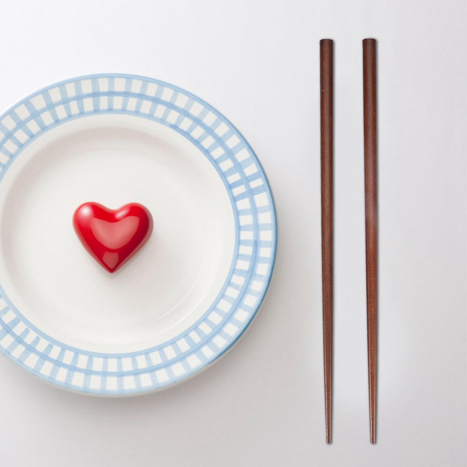 

Portable Wooden Chopsticks Pull Out Chopsticks Box Case Tableware Dinnerware Deep Wood Color L