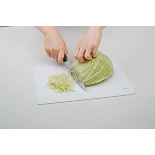 R(R) Silikon Schneidebrett, Leicht und Kompakt, Schwebende Aufbewahrung, SM-812 Silikon Schneidebrett, Mittel, Hellgrau