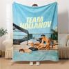 Team Hollanov Pool Party Blanket Soft Throw Blanket For Home Bedroom Bed Sofa Travel Office Solid Christmas Blanket
