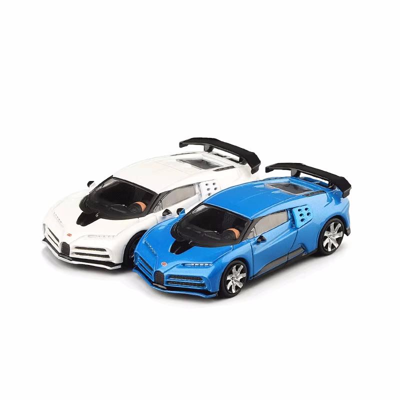1/64 Scale Bugatti CH110 Type of Vehicle Diecast Simulation Classic Sport Vehicle Model Toy Collection Gift Children