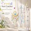 Handmade Crystal Sun Catcher Rainbow Prism Rainbow Prism Window Hanging Sun Moon Pendant Women
