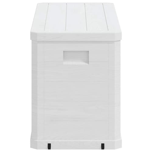 vidaXL Garden Storage Box, 280L, Light Gray