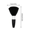 1pc Soft Neck Face Duster Barber Black Beard Brushes Hair Cleaning Hairbrush Salon Cutting Hairdressing Styling Makeup Tools