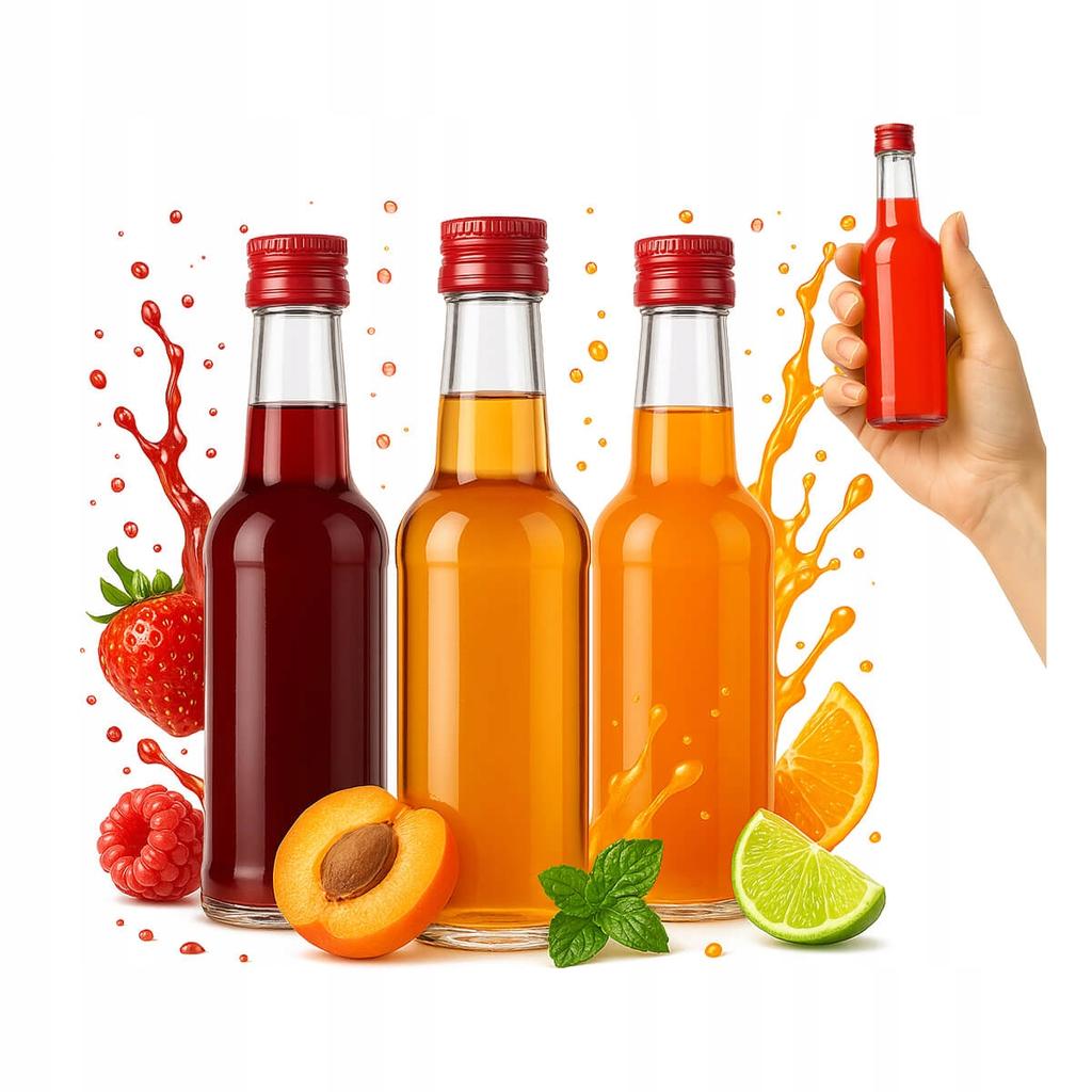 5X Butelka Monopol 100Ml Butelki Monopolowe Bimber Alkohol Wino Ocet Olej
