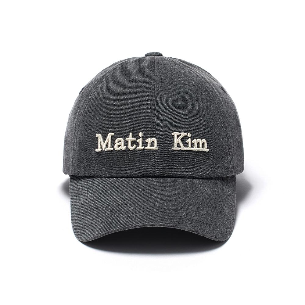 [Matinkim] Classic Logo Ball Cap in Grey FREE