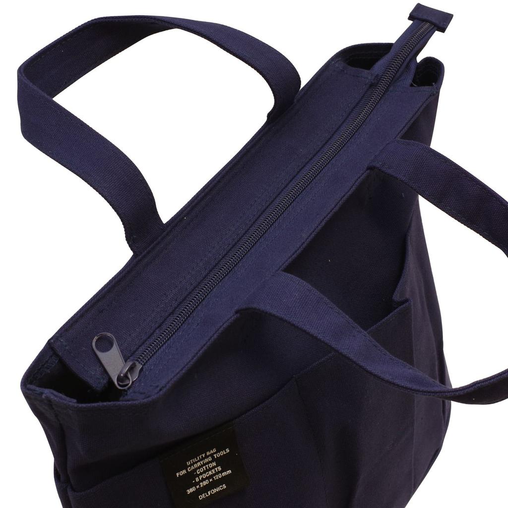 Delfonics Inner Carrying Bag M Tote Bag, Dark Blue