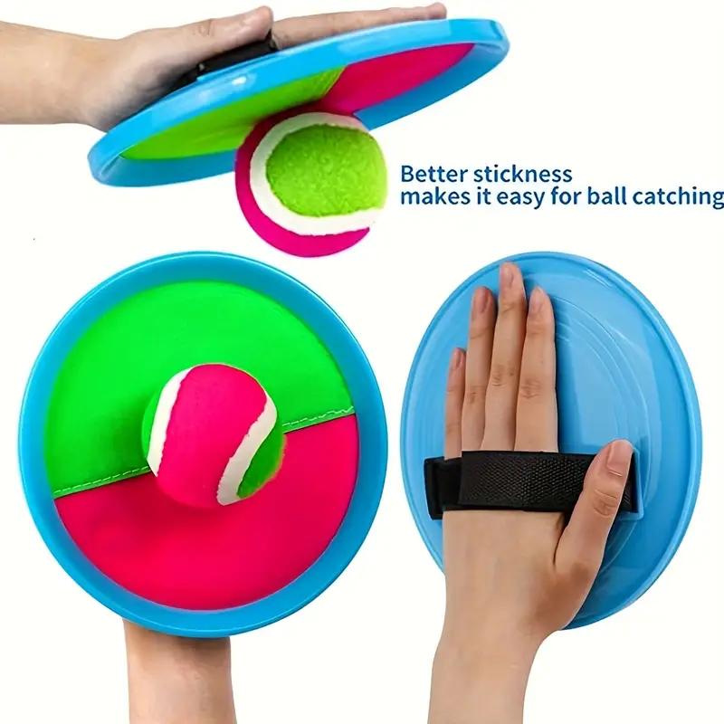 Children's Suction Cup Paddle Ball Set - Interactive Throw & Catch Toy for Parent-Child Fun