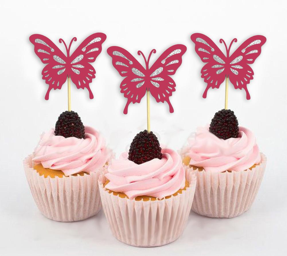 Liebling Souvenir| Kuchendeckel | Geburtstag Hochzeit Party Dessert Dekorationen – Packung mit