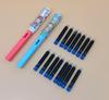 Odeme Student Pen Set: 2 Pens + 15 Refillable Ink Cartridges