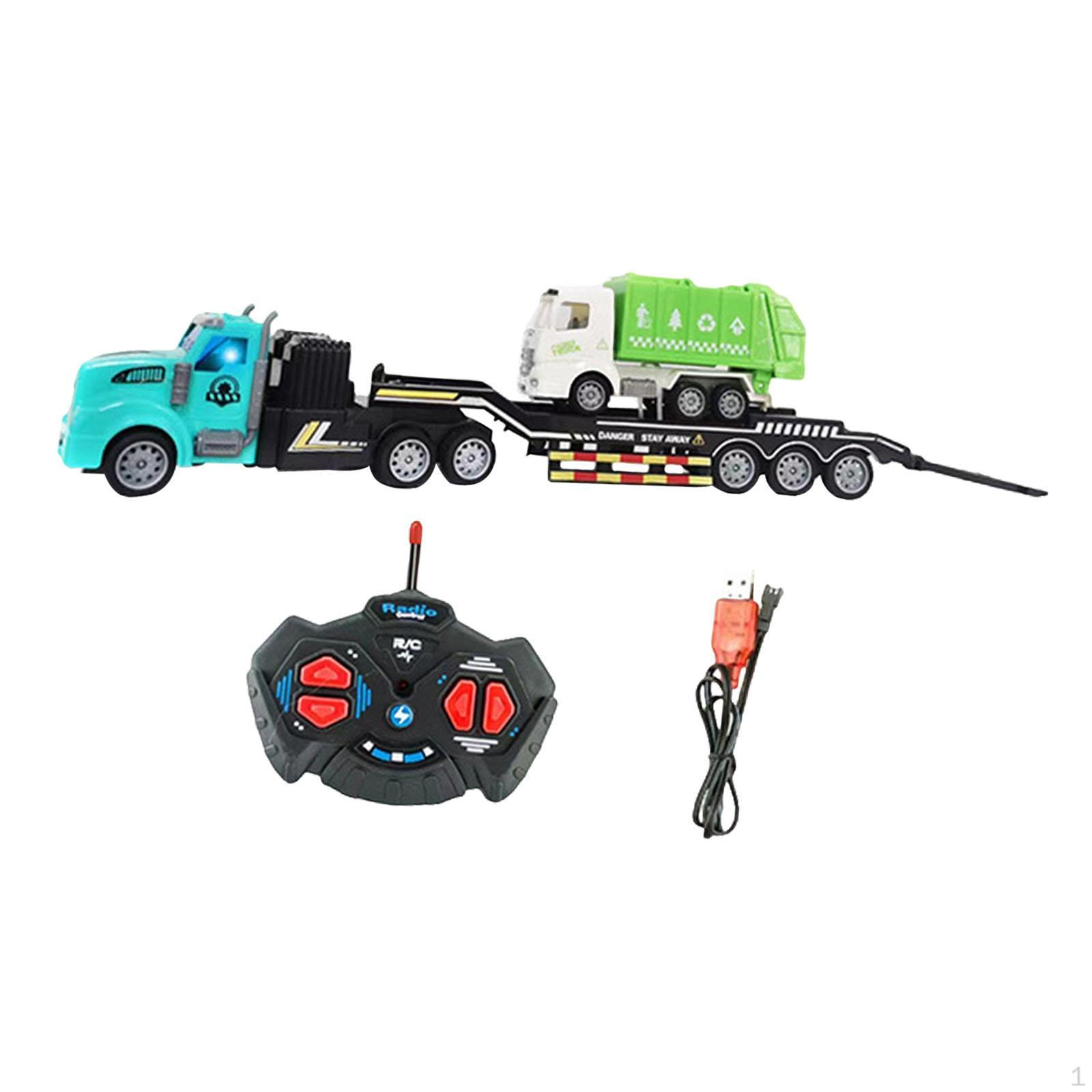 

Строительная машина игрушечный грузовик с дистанционным управлением для детей и мальчиков Long sanitation car