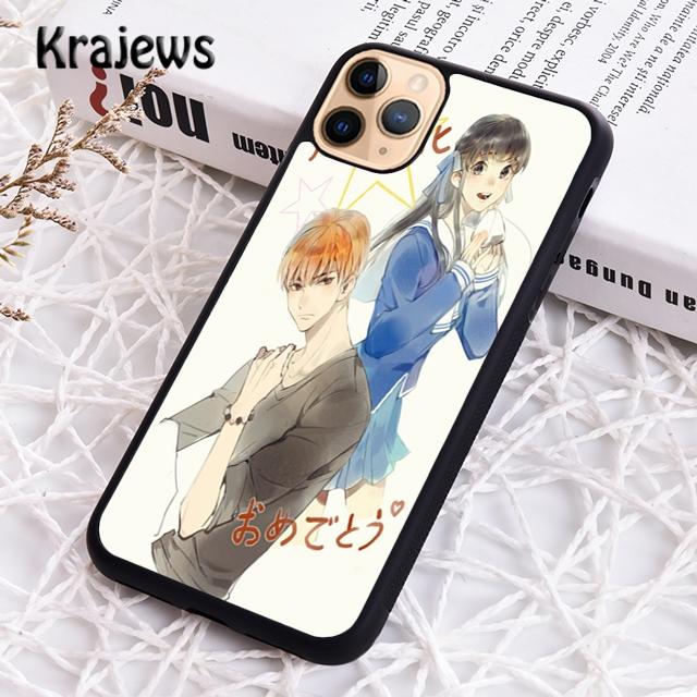 Krajews Fruits Basket Anime Handyhülle Cover Für iPhone 14 5 SE 6s 7 8 plus X XR XS 11 12 13 pro max Samsung Galaxy S21 S22ultra