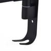 Black Swivel Towel Hanger Stainless Steel and Zinc Alloy Rotating Towel Bar  Space Saving