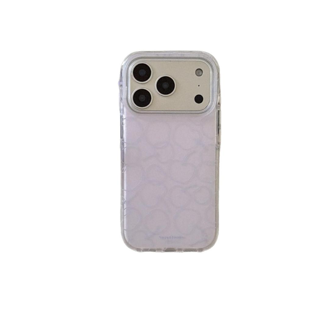 Purple Apple Phone Case for iPhone 13/14/15/16ProMax/17Pro - Women's Edition