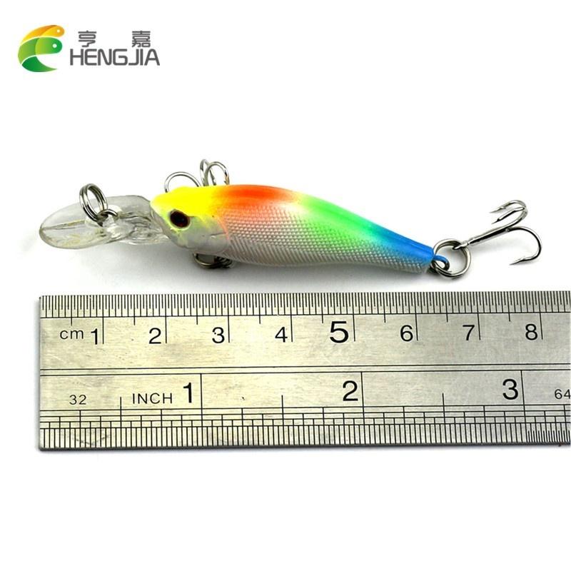 Buy 1pc Lifelike Pike Lure Hengjia Wobbler Mini Minnow Fishing Lure
