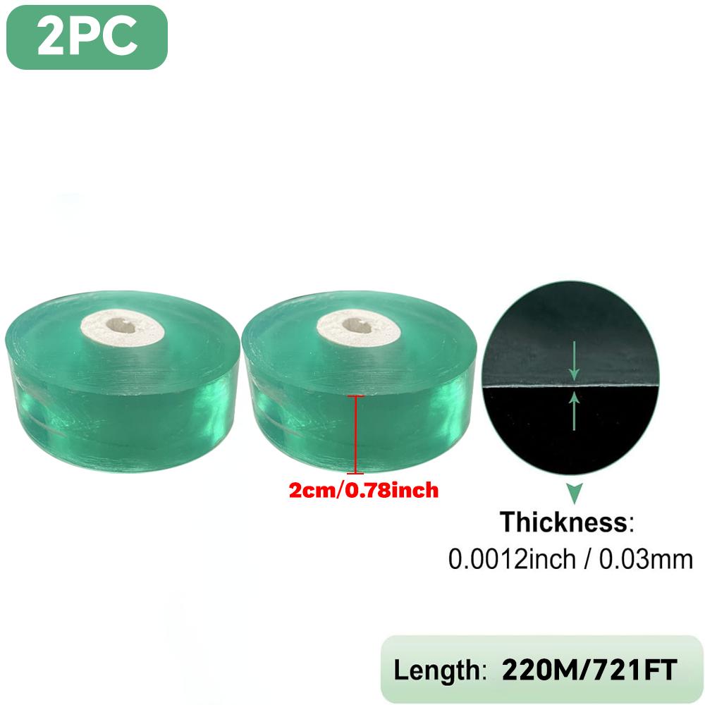 Grafting Film Tape PVC Self-adhesive Stretchable Garden Fruit Tree Plants Tomato Graft Seedlings Vine Protector Wrap Parafilm